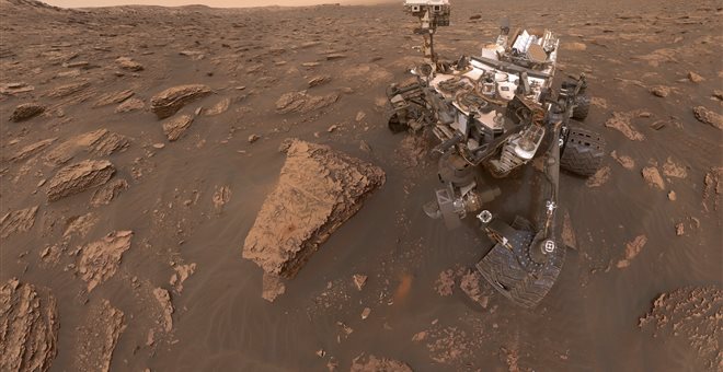 Το Curiosity στον Άρη (NASA/JPL-Caltech via AP)